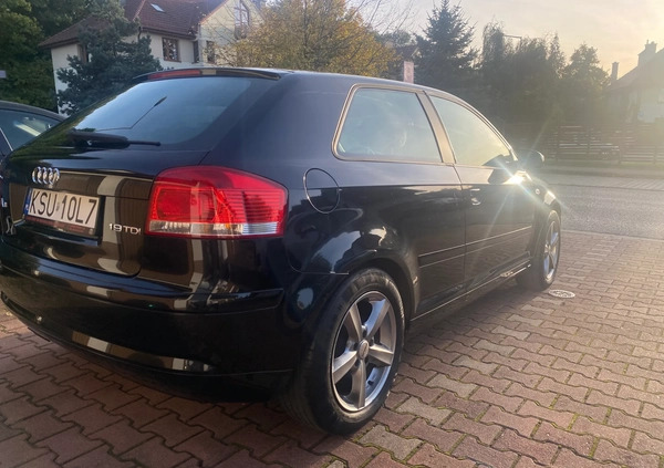 Audi A3 cena 16999 przebieg: 247708, rok produkcji 2006 z Kraków małe 154